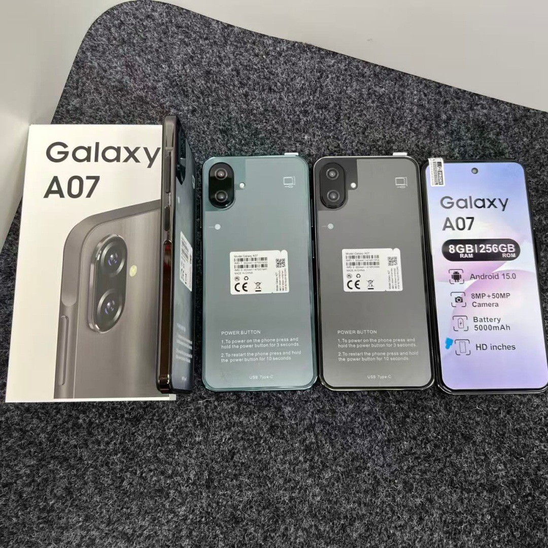 Exportación Smartphone Galaxy A07 5G 8 + 256G transfronterizo inteligente Android 14 teléfono móvil al por mayor
