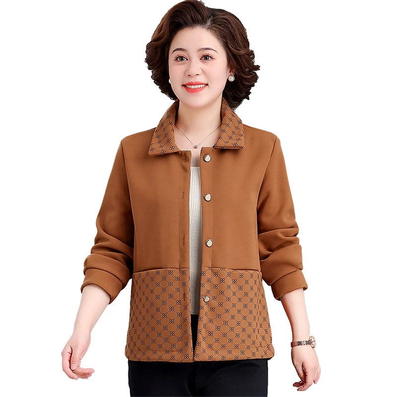 Spring jacket, 50 years, 2023 collection, for middle age, western style