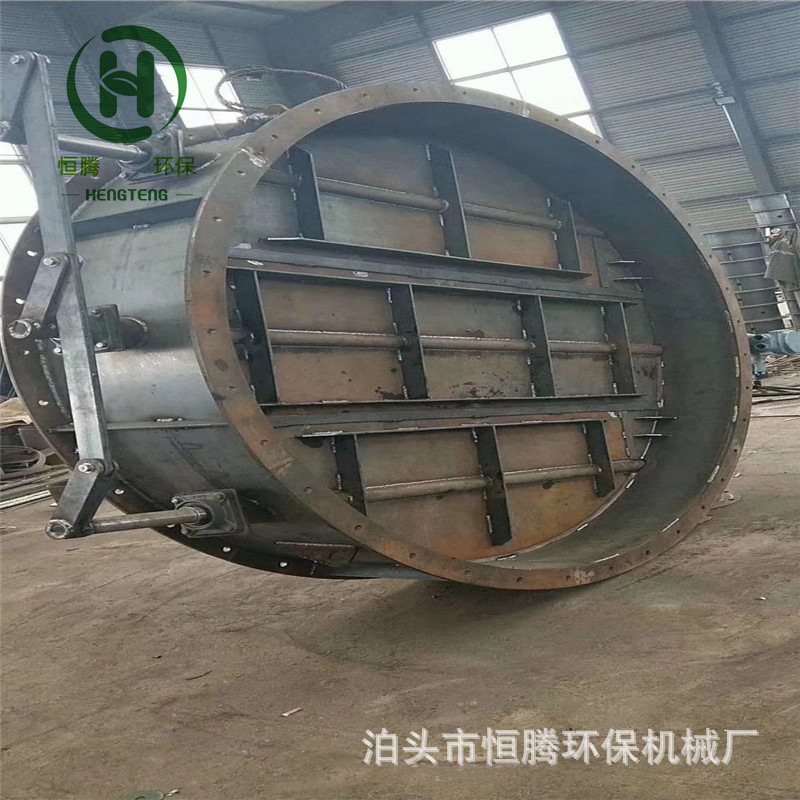 锅炉方风门电厂烟风道通风蝶阀不锈钢高温调节蝶阀多叶翻板蝶阀