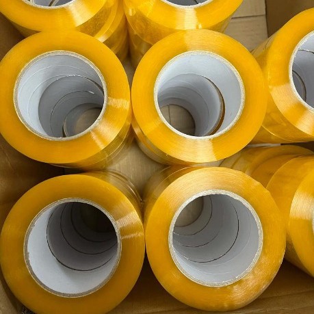 Fabricantes de caja completa al por mayor cinta adhesiva transparente barata de comercio electrónico expreso sellado cinta adhesiva de embalaje cinta adhesiva de sellado