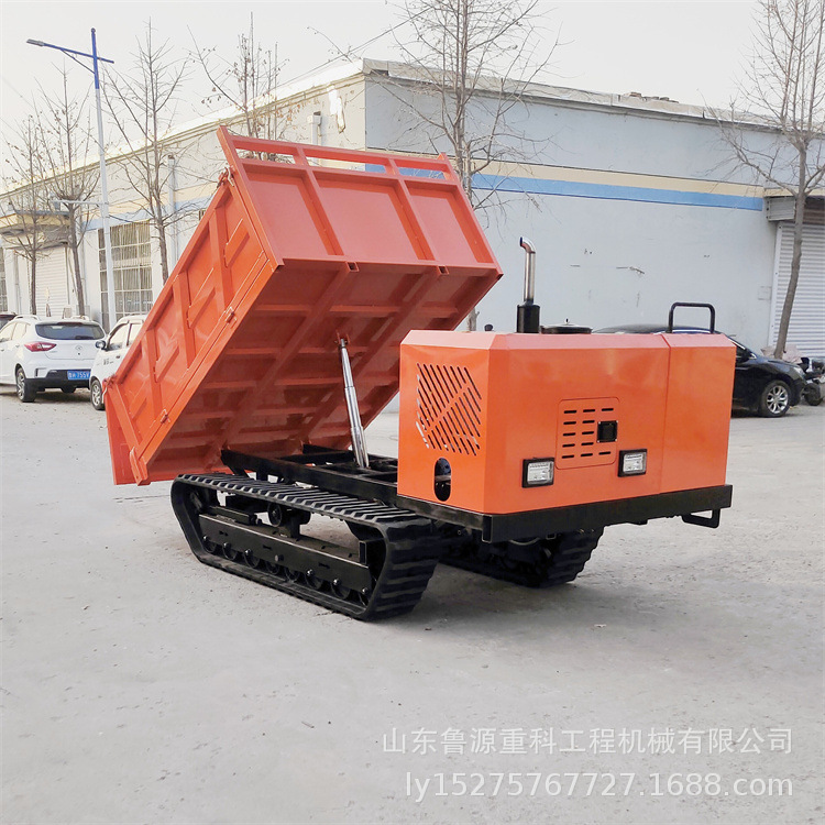 5吨多用途履带运输车 推土填坑履带式搬运车 爬山下沟不费劲