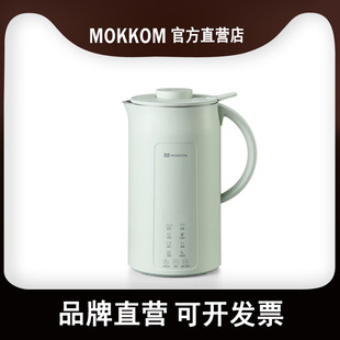 Mokkom Soy Milk Maker for Home Use, Fully Automatic Multifunctional Blender, Filter-Free, Detachable Blades, No-Boil Cooking Machine