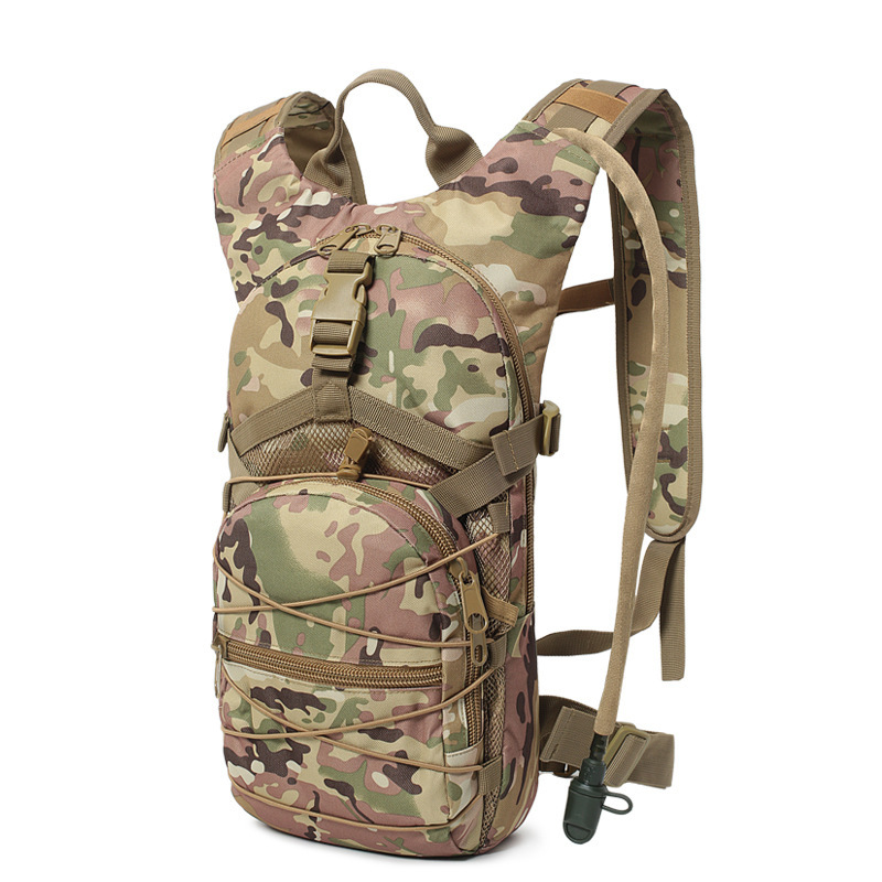 Bolsa de montaña al aire libre caminata militar camuflaje de campo de montaña bolsa de agua forro tático mochila image 9
