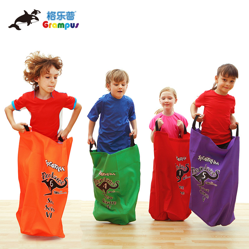 [6 set]children Jump Bag Toys kindergarten outdoors Sports game Toys