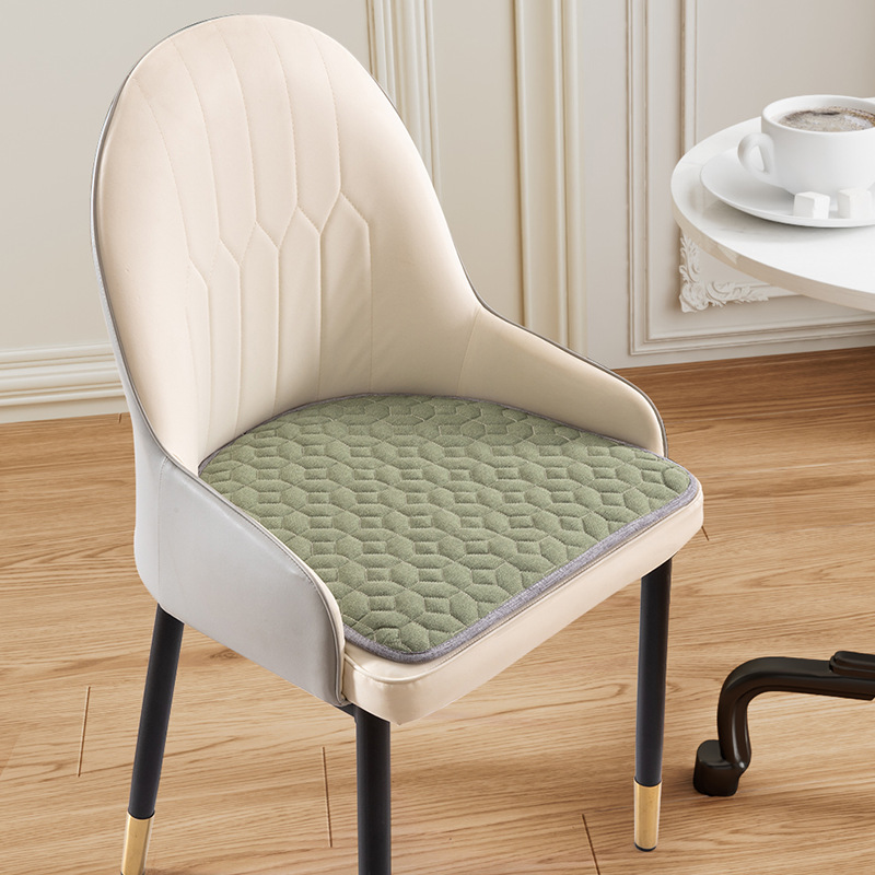 Cojín de lujo ligero cojín de silla de oficina asiento largo en forma de herradura cuatro estaciones cojín universal Silla de comedor cojín taburete cojín a tope antideslizante image 8
