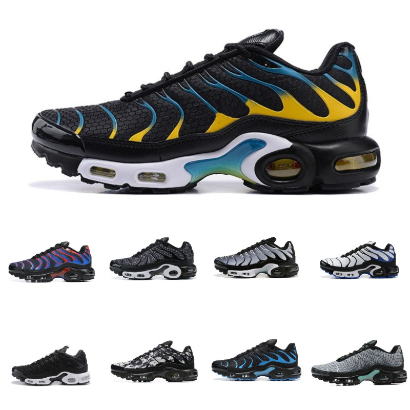 2022 Cross-Border Export Tn Air Cushion Shoes Plus Men's Sports Shoes Large Size Running Shoes 40-46 Cross-Border