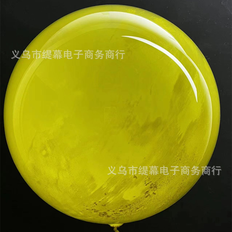 Globo de Arena Líquida de Alta Transparencia, Famoso en Internet, de 18 Pulgadas, Elástico, Redondo, Ecológico, para Decoración de Bodas, Festivales y Fiestas