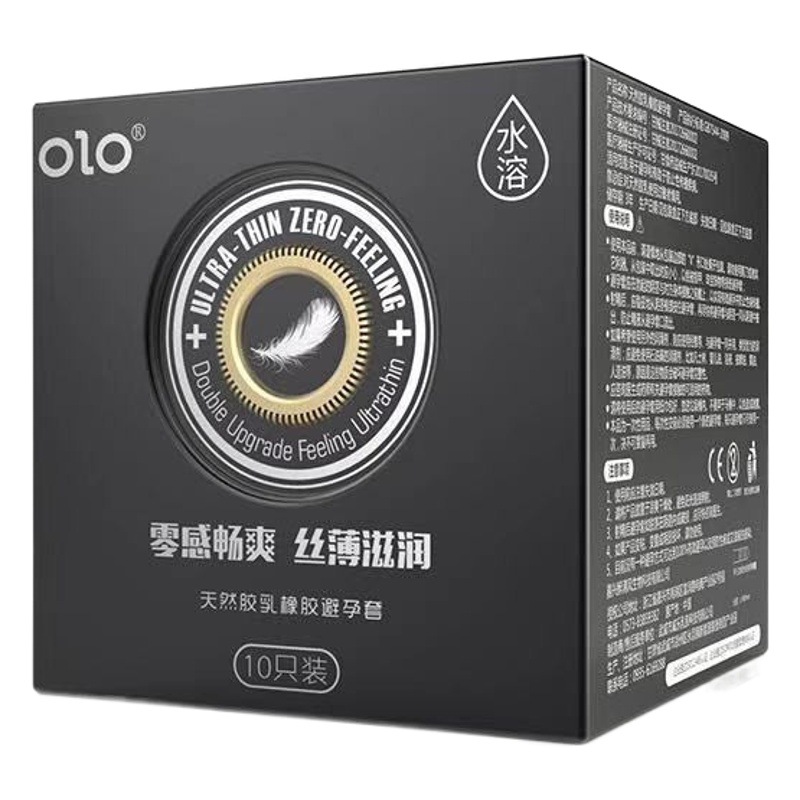 OLO ácido hialurónico NEO condón 10 pcs partículas de sentido cero productos sexuales para adultos entrega al por mayor