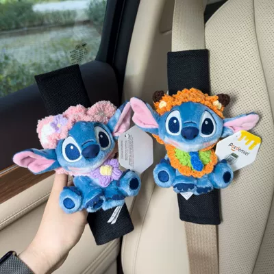 Lilo və Stitch Avtomobil Təhlükəsizlik Kəməri Çiyin Qoruyucusu