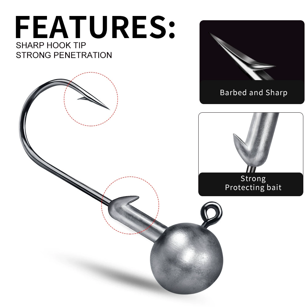 Afrega tu experiencia de pesca con este gancho duradero y efectivo