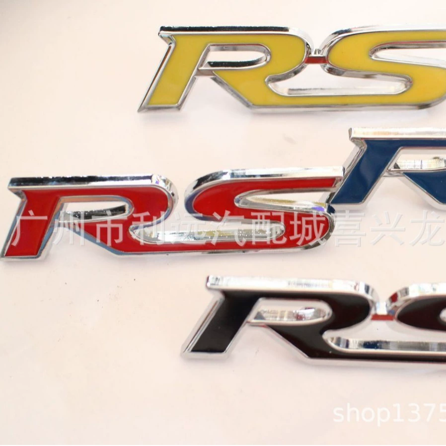 Автомобильная сетка RS модифицированная этикетка