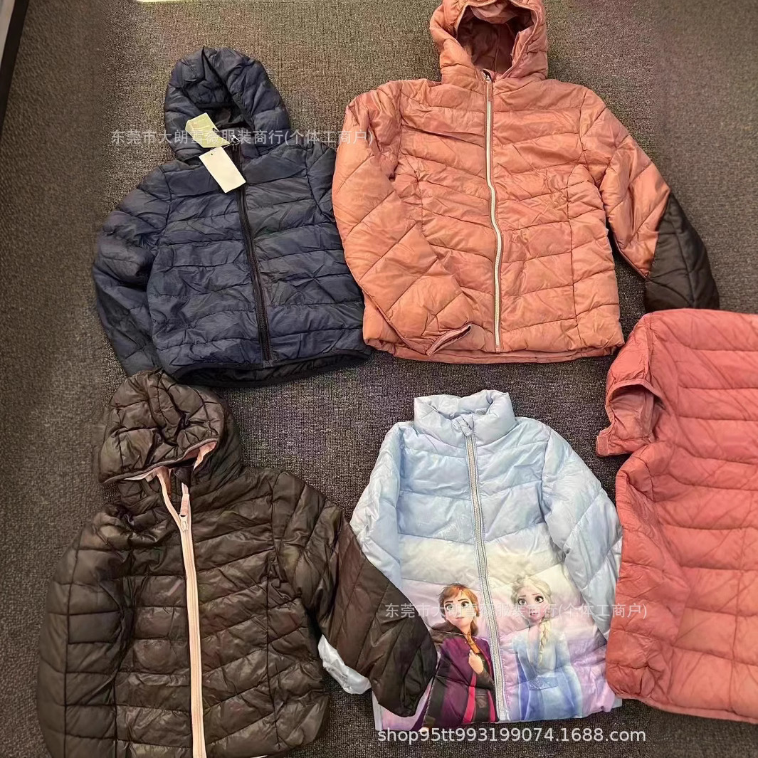 Comercio exterior ropa para niños miscelánea ropa de plumón para niños ropa de algodón chaqueta patpat sets de niños carters