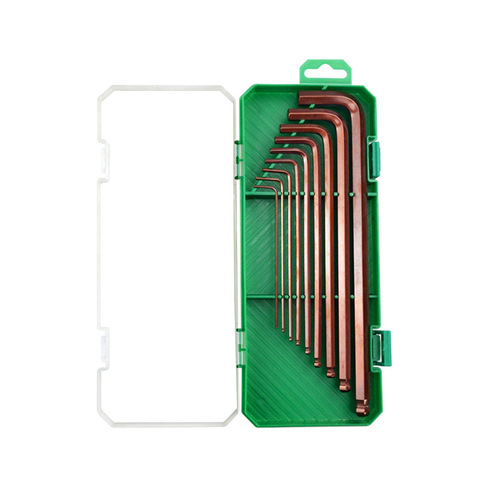 [Factory] Hexagonal wrench set matte S2 metric L-shaped ball head hexagonal plum blossom extended hexagonal wrench