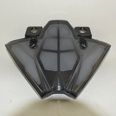 Suitable for Kawasaki Ninja 500 Z500 2024-2025 Modified Led Tail Light Brake Turn Signal Assembly (Motorcycle tail) - smoky-black