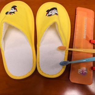 Children's Disposable Slippers for Hotels, Guesthouses, and Home Use, Non-Slip, Suitable for Kids, Kindergarten, Indoor Cotton Slippers, Free Shipping, Cute