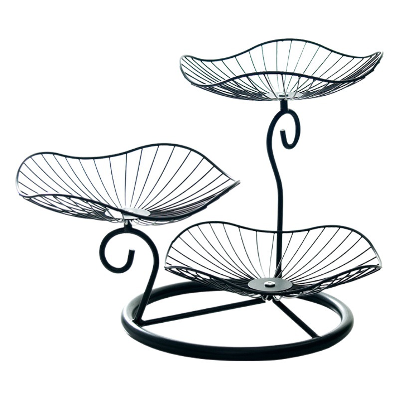 Luz nórdica lujo Internet celebridad hierro fruta placa moderna minimalista casa sala de estar Mesa café snack placa creativa restaurante Decoración