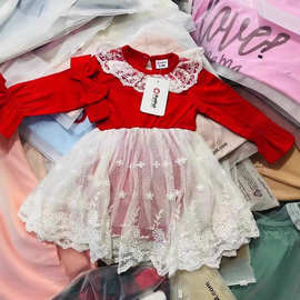 Patpat 外贸品牌混搭风格儿童服装库存可爱风精品四季款尾货批发