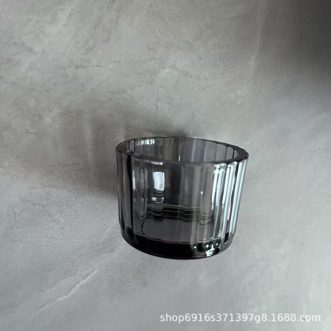 Vaso para Velas Aromáticas de Vidrio para Velas en Bloque image 10