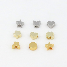 ��ɫ�~�18K������ĸ���С����������6MM���~�ݸ��鴮�����D138