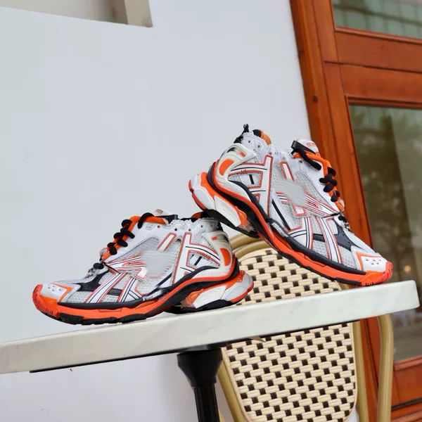 Cross-border export, new B-brand dad shoes for men and women, Paris 7.0 running shoes, height-increasing casual sneakers