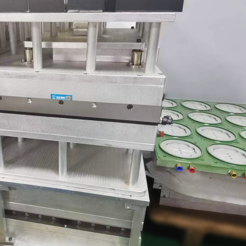 源头厂家大量供应吸塑成型模模具圆碗正负压一次性水果盒铝制