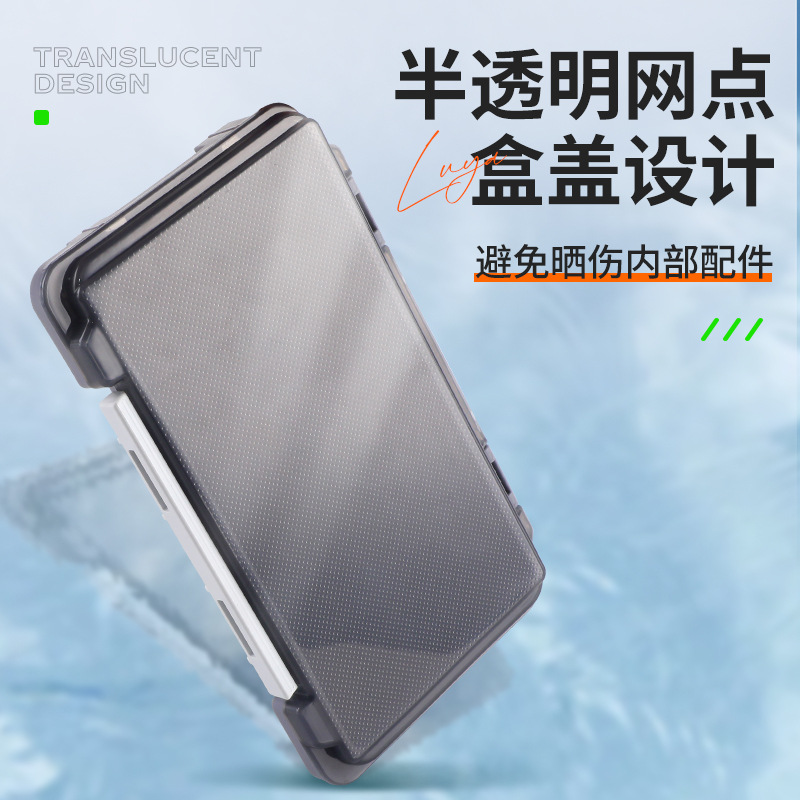 Weihe HB213 Luya caja de cebo mosca caja de lentejuelas caja de accesorios de artes de pesca caja de comercio electrónico transfronterizo