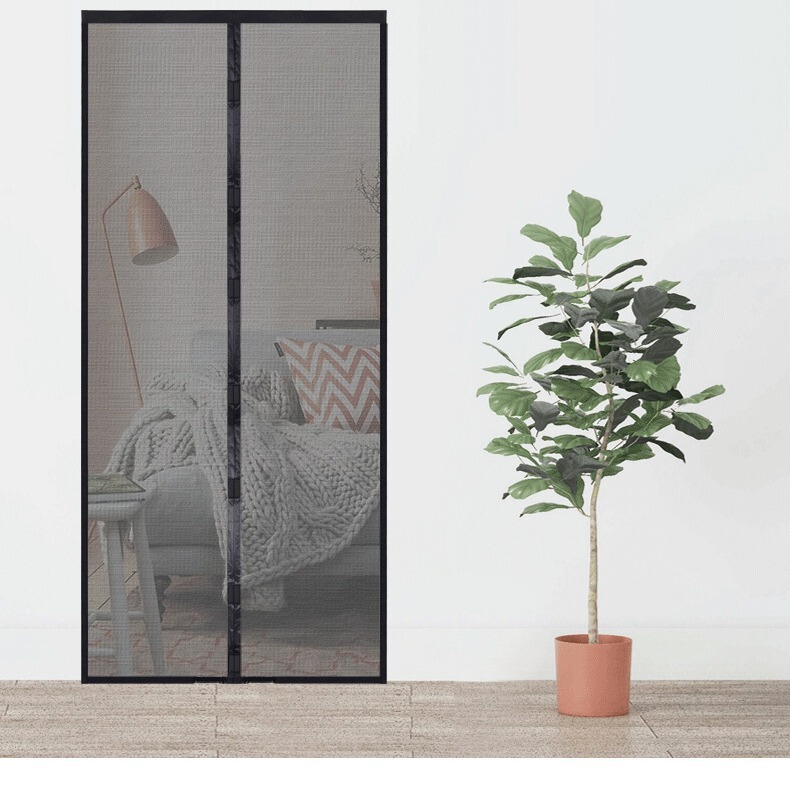 Anti-mosquito wholesale foreign trade Velcro soft door curtain punch-free anti-mosquito door curtain glass fiber ventilation screen door screen window Anti-mosquito wholesale foreign trade Velcro soft door curtain punch-free anti-mosquito door curtain glass fiber ventilation screen door screen window