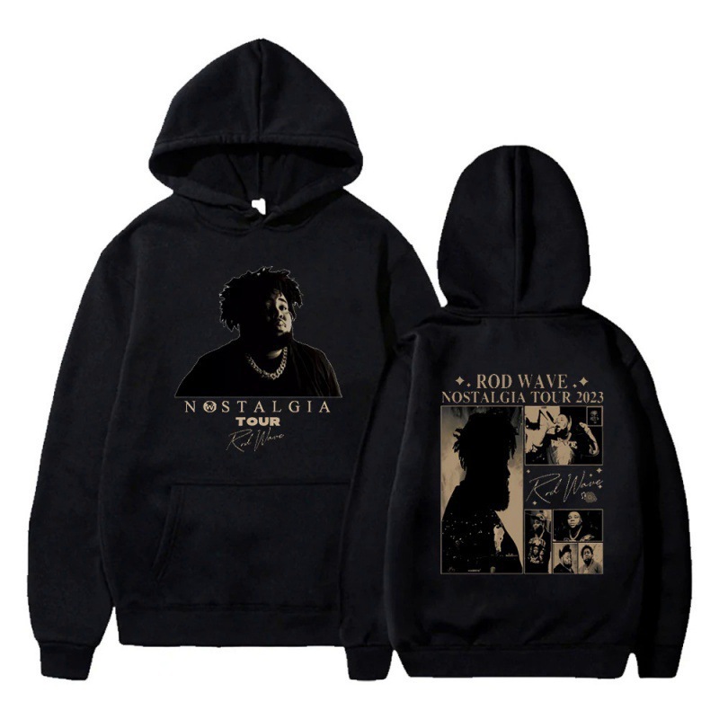 [Código europeo transfronterizo] Rod Wave Merch 2023 Nostalgia Tour Hoodie