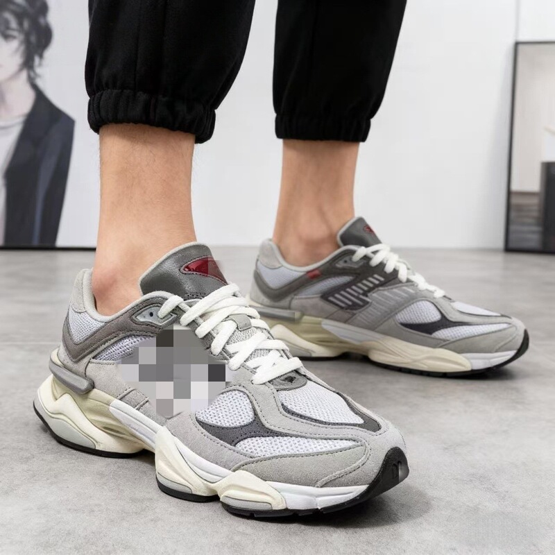 Putian Shoes Pure Original New Balance Nb9060 Men's and Women's Dad Shoes Millennium Little Elephant Hoof Heightening Thick-Soled Breathable Sports Shoes