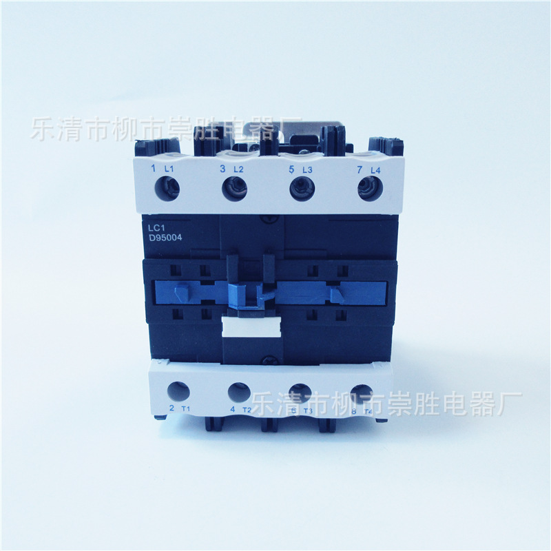 CJX2四极交流接触器LC1D95004 220V 4常开