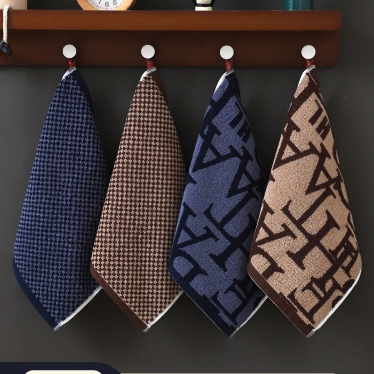 Pure Cotton Square Towel Hanging Absorbent Adult Household Kidsren's Face Washcloth Small Towel Hygienic Steam Lint-Free Kitchen Pure Cotton Square Towel Hanging Absorbent Adult Household Kidsren's Face Washcloth Small Towel Hygienic Steam Lint-Free Kitchen