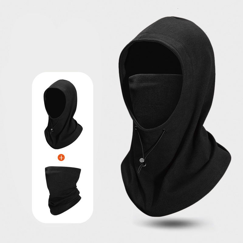 Cross-Border Autumn and Winter Men's and Women's Neck Scarf Hats, Outdoor Ski Face Protection, Windproof and Cold-Proof Hoods, Neck Hoods, Cycling Warm Masks