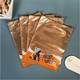 New koala velvet thermal underwear packaging bag perforated film packaging thermal suit leggings bottoming shirt zipper bag