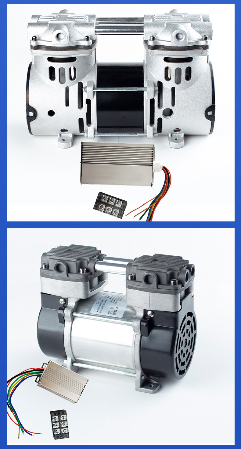 Jinsui Technology 12V24V48V72V Vehicle-Mounted Dc Compressor Silent Oil-Free Micro Air Pump Small Air Compressor