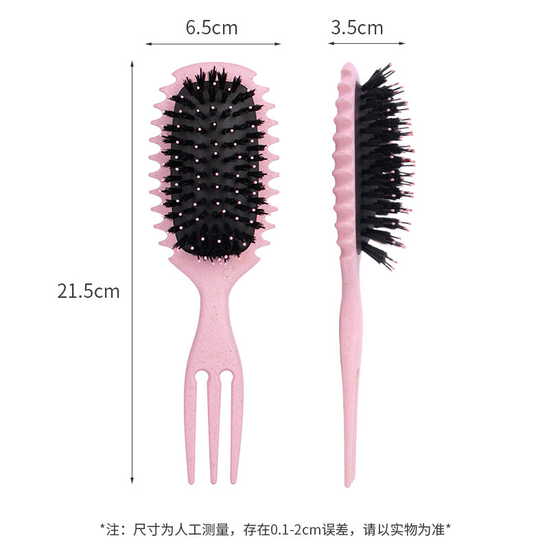 クロスボーダー三叉カーリーヘアマッサージコーム、ヘアスタイリングコーム、エアバッグエアクッションコーム、ウェーブコーム、ふわふわヘアブラシ、滑らかヘアコーム|undefined