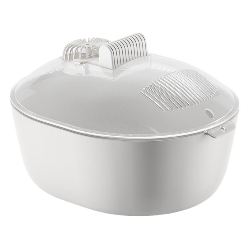 Nuevo Dispositivo de descongelación de Cuatro en Uno Dispositivo de descongelación de la cocina del hogar seguro multifunción carne congelada UV esterilización escurridor