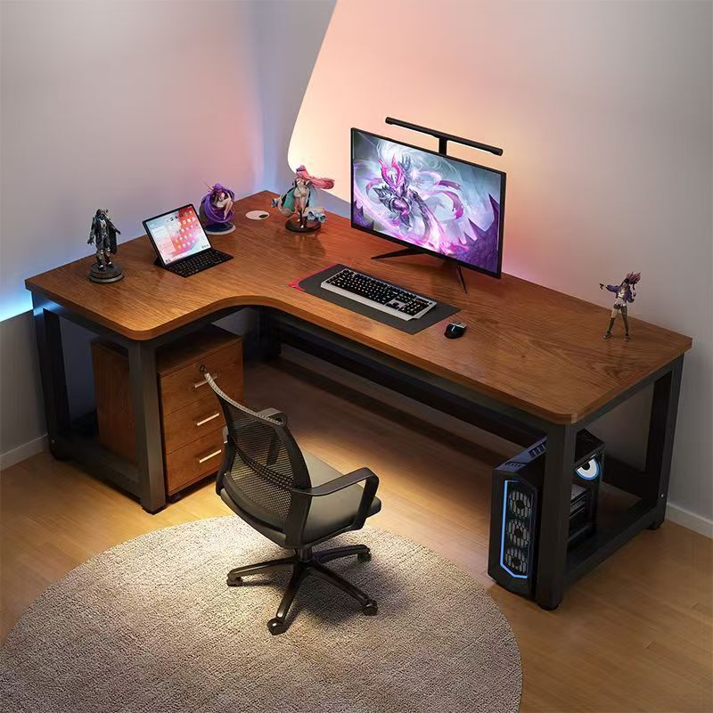 Computer Desk, Desktop Home Gaming Table and Chair, Bedroom Corner Office Desk, Student Study Table, New Chinese Style Large Desk Computer Desk, Desktop Home Gaming Table and Chair, Bedroom Corner Office Desk, Student Study Table, New Chinese Style Large Desk