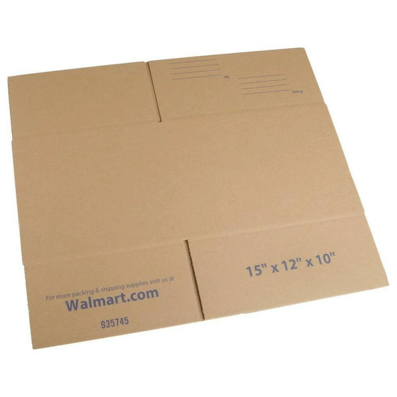 30-Count Recycled Shipping Boxes 15x12x10 inches-Friendl
