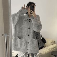 韩国东大门秋季新款乌勒尔的火种纯色百搭保暖毛衣3色毛针织衫女