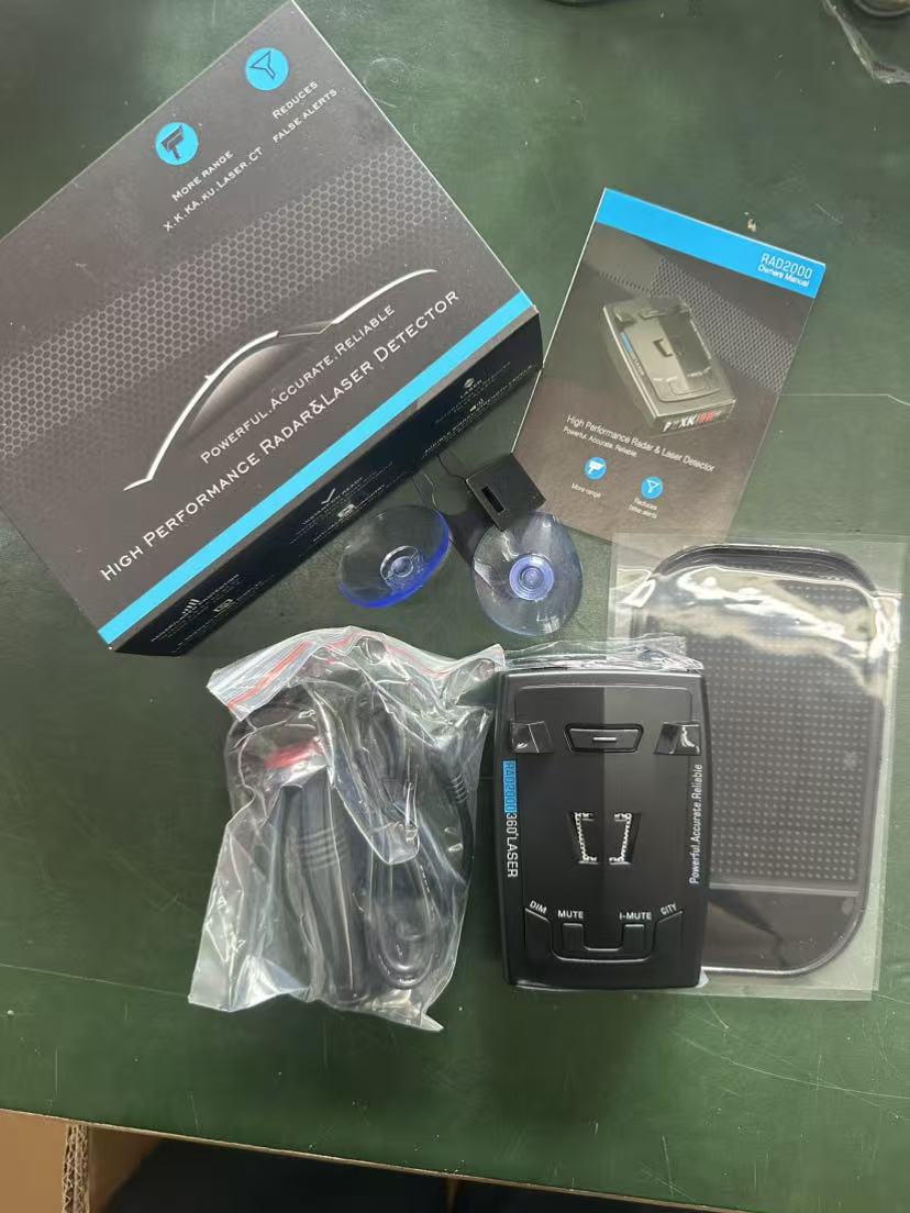 New RAD2000 foreign trade electronic dog car flow speed measuring radar vehicle laser radar speedometer
