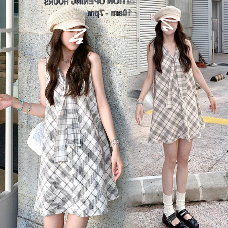 Dress for pregnant, summer skirt, summer clothing, set, french style, western style