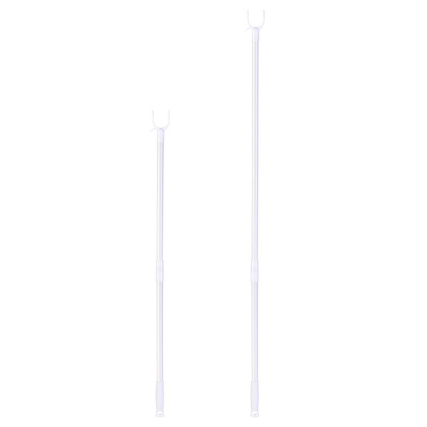 Clothes pole household telescopic clothes fork rod take clothes…