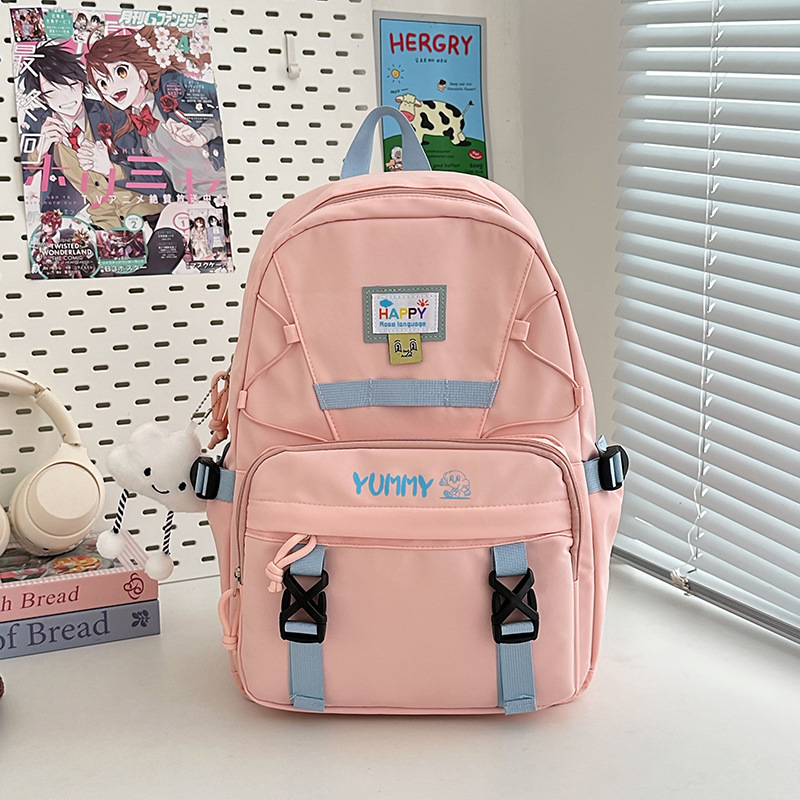 Mochila escolar de gran capacidad para mujer, estudiante de secundaria de todo fósforo, mochila para estudiantes universitarios, mochila escolar para estudiantes de marca de moda simple de Mori