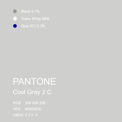 Pt Cool Gray1C Cold Gray1C Avtomobil boyası