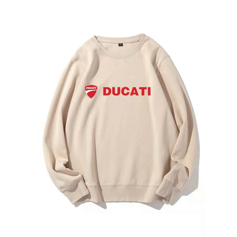 Ducati Motorcycle Crew Neck Sweatshirt Motorcycle Merchandise Club Clothing Unisex Jacket Long Sleeve Riding Apparel Ducati Motorcycle Crew Neck Sweatshirt Motorcycle Merchandise Club Clothing Unisex Jacket Long Sleeve Riding Apparel