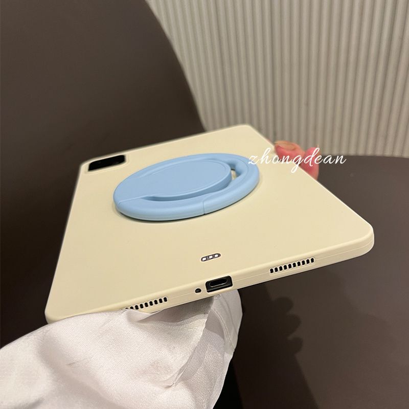 360 Rotating Stand Suitable for Apple Ipad10 Tablet Protective Case 11inch Anti-Fall Air6 Silicone Soft Shell Mini7