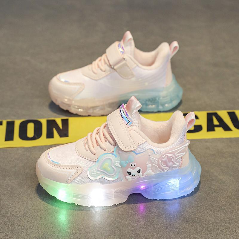 Winter cartoon keep warm children's sneakers