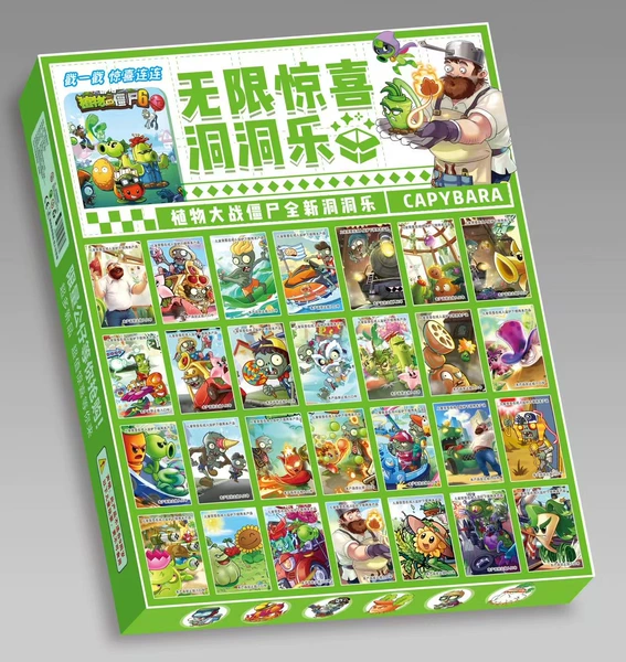 42 шт., слепой бокс — Plants vs. Zombies