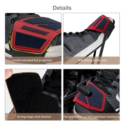Protector, Rubber Gear Lever Protective — Motorcycle Safety Supplies