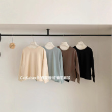 樱花暖绒懒宅时髦精穿搭套装2025秋新款休闲卫衣独特设计感两件套